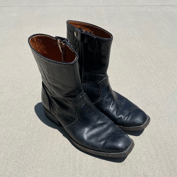 Black Jack 1960s biker boot - Picture 1 of 12